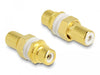 EAN 4043619641413 - DeLOCK 64141 conector 2 x RCA Oro, Blanco imagen 1