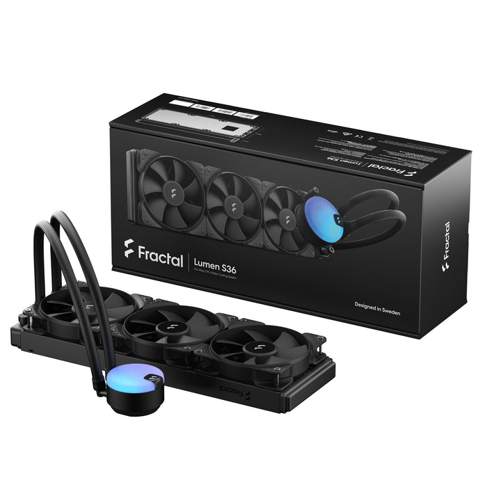EAN 7340172705987 - Fractal Design Lumen S36 v2 Procesador Sistema de refrigeración líquida todo en uno 12 cm Negro 1 pieza(s imagen 7