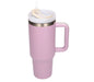 EAN 5907207228631 - Extralink BLACK FOREST KUBEK TERMICZNY ZE SLOMKA TERMOS Z UCHWYTEM 1200ML PUDROWY RÓZ imagen 2