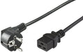 EAN 5706998900104 - Microconnect PE0771902 cable de transmisión Negro 1,8 m CEE7/7 C19 acoplador imagen 1