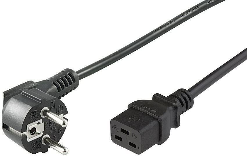 EAN 5706998900104 - Microconnect PE0771902 cable de transmisión Negro 1,8 m CEE7/7 C19 acoplador imagen 1