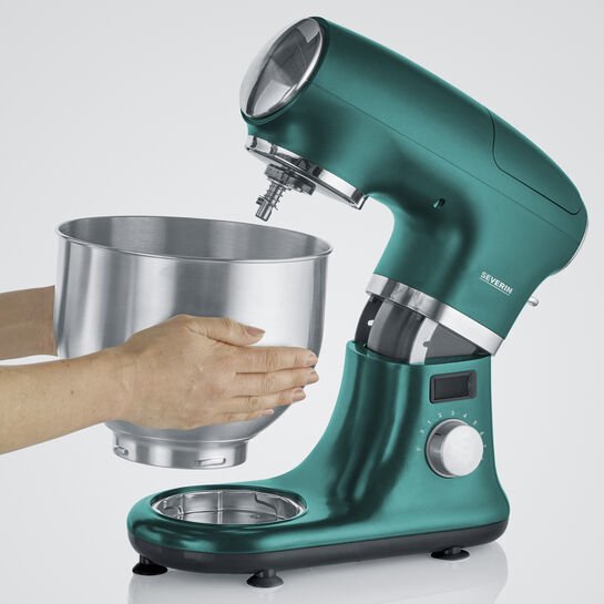 EAN 4008146039379 - Severin KM 3896 robot de cocina 5,5 L Verde, Acero inoxidable imagen 3