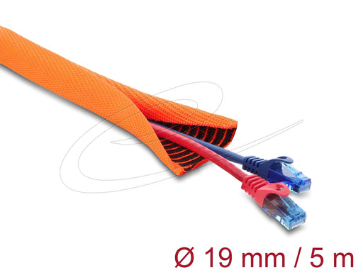 EAN 4043619190287 - DeLOCK 19028 pasacables Naranja 1,9 cm imagen 1