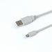 EAN 5711045903465 - Microconnect USBABMICRO5G cable USB USB 2.0 5 m Micro-USB B USB A Gris imagen 1