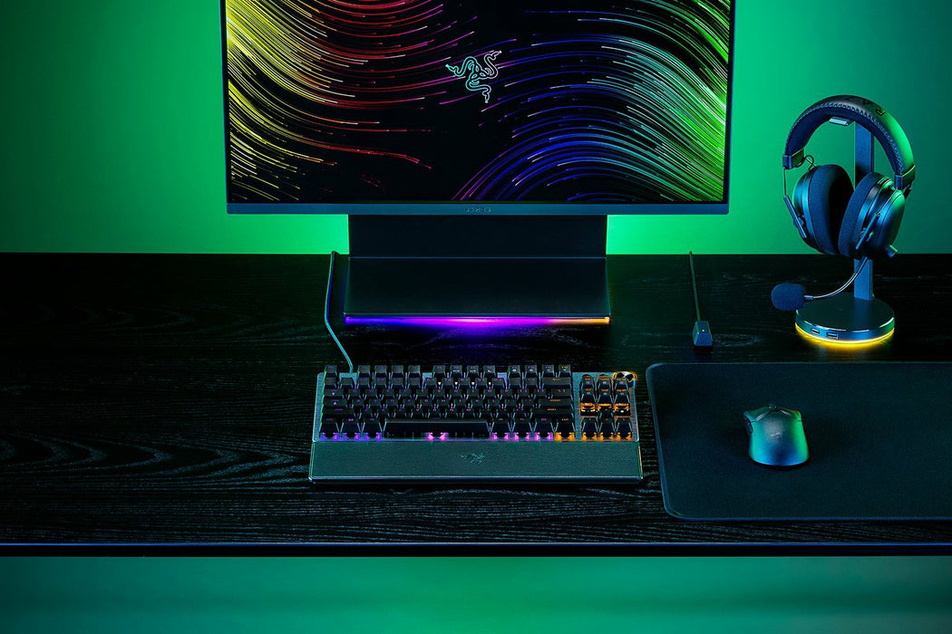 EAN 8887910073384 - Razer RZ03-04980500-R3F1 teclado Juego USB AZERTY Francés Negro imagen 6