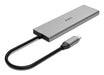 EAN 4047443542533 - Hama 00200147 hub de interfaz USB Tipo C 10000 Mbit/s Gris imagen 2