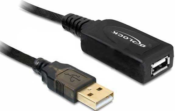 EAN 4043619826902 - DeLOCK 20m USB 2.0 cable USB Negro imagen 1