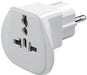 EAN 4040849940262 - Goobay 94026 adaptador de enchufe eléctrico Tipo F Tipo G (RU) Blanco imagen 1