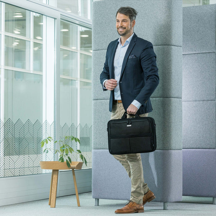 EAN 3540260198156 - DICOTA Eco Top Traveller SCALE 39,6 cm (15.6") Maletín Toploader Negro imagen 7