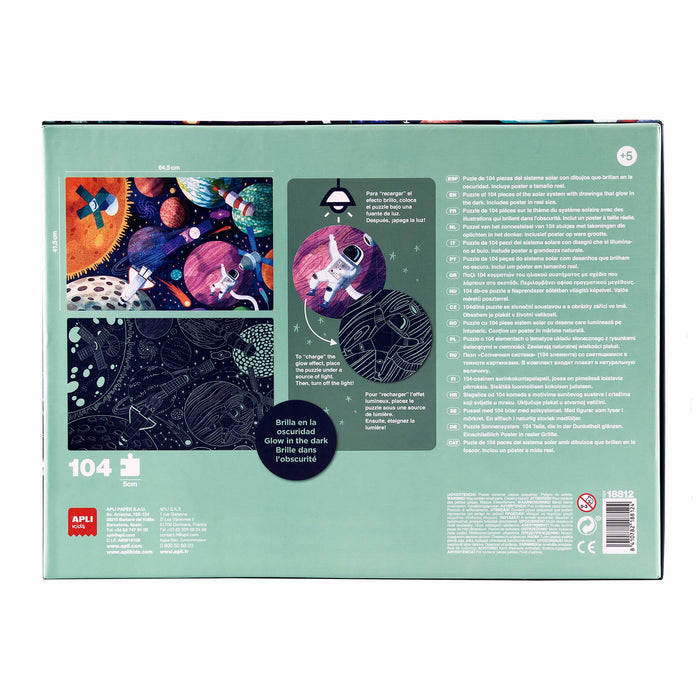 EAN 8410782188124 - APLI Kids 18812 puzzle Puzzle rompecabezas 104 pieza(s) Espacio imagen 2