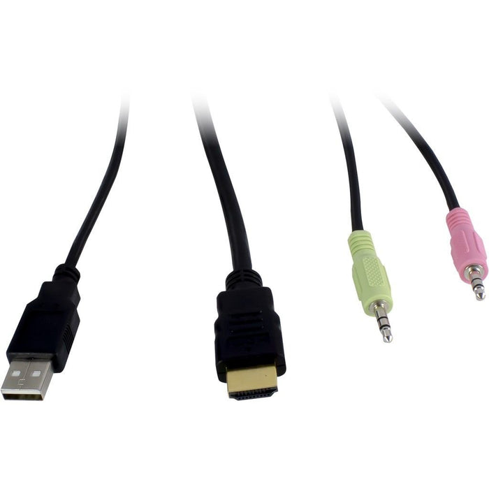 EAN 4260455643436 - Inter-Tech AS-21HA HDMI interruptor KVM Negro imagen 4
