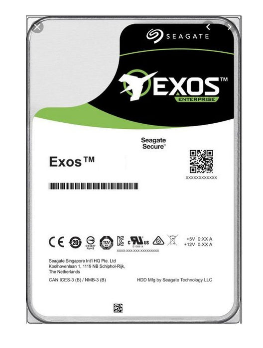 EAN 0763649124130 - Seagate Exos X16 disco duro interno 14 TB 7200 RPM 256 MB 3.5" Serial ATA III imagen 1