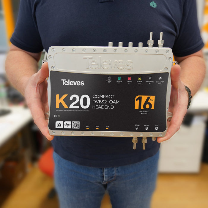 EAN 8424450212738 - Televes K20 Cabecera digital imagen 6