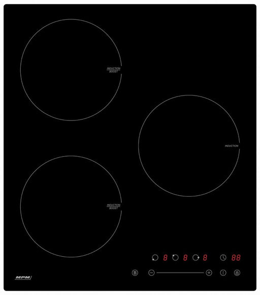 EAN 5903151004161 - MPM 45-IM-07 Negro Integrado 45 cm Con placa de inducción 3 zona(s) imagen 1