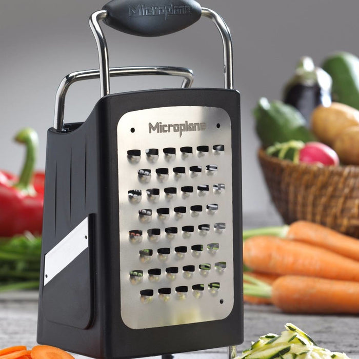 EAN 98399340067 - Microplane 34006 Caja ralladora Negro, Acero inoxidable imagen 4