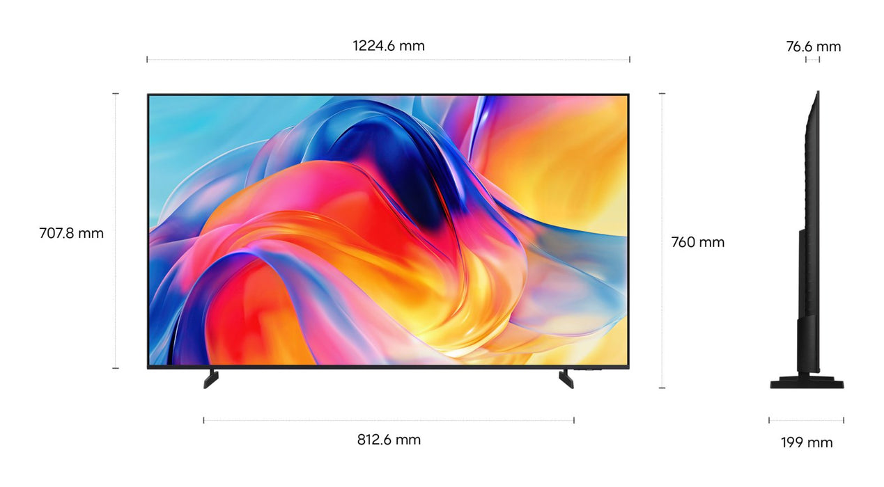 EAN 8806097967132 - Samsung TU55M70HAUXXC Televisor 139,7 cm (55") 4K Ultra HD Smart TV Wifi Negro imagen 5