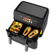 EAN 8435771921728 - Cecotec Cecofry&Grill Duoheat 10000 Doble 10 L Independiente 2800 W Freidora de aire caliente Negro imagen 2