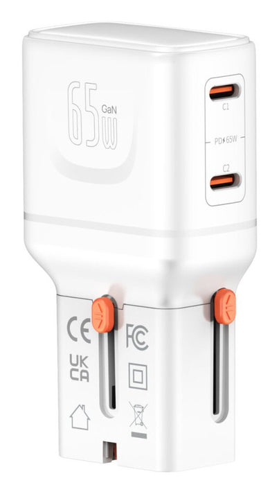 EAN 4252011912612 - 4smarts 541647 cargador de dispositivo móvil Universal Naranja, Blanco Corriente alterna Carga rápida Int imagen 6
