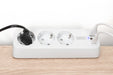 EAN 4016032502074 - Digitus DA-70626 base múltiple 1,5 m 3 salidas AC Interior Blanco imagen 2
