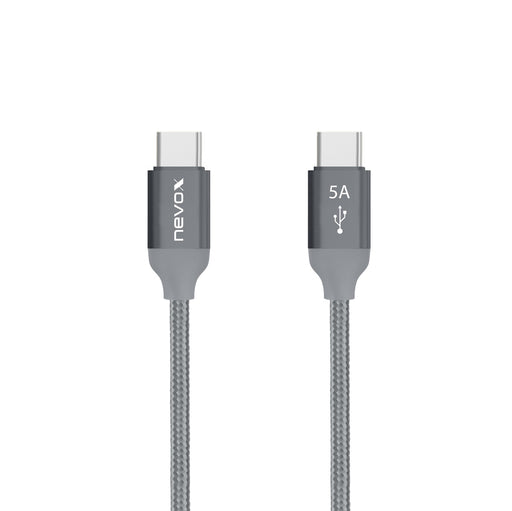 EAN 4250686406535 - nevox 1653 cable USB USB 2.0 1 m USB C Gris, Plata imagen 1
