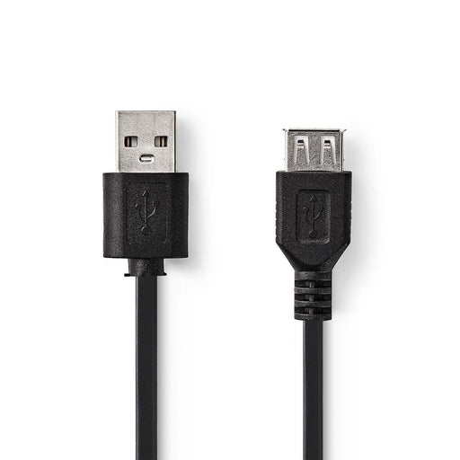 EAN 5412810288809 - Nedis CCGB60010BK20 cable USB USB 2.0 2 m USB A 0,48 Gbit/s imagen 1