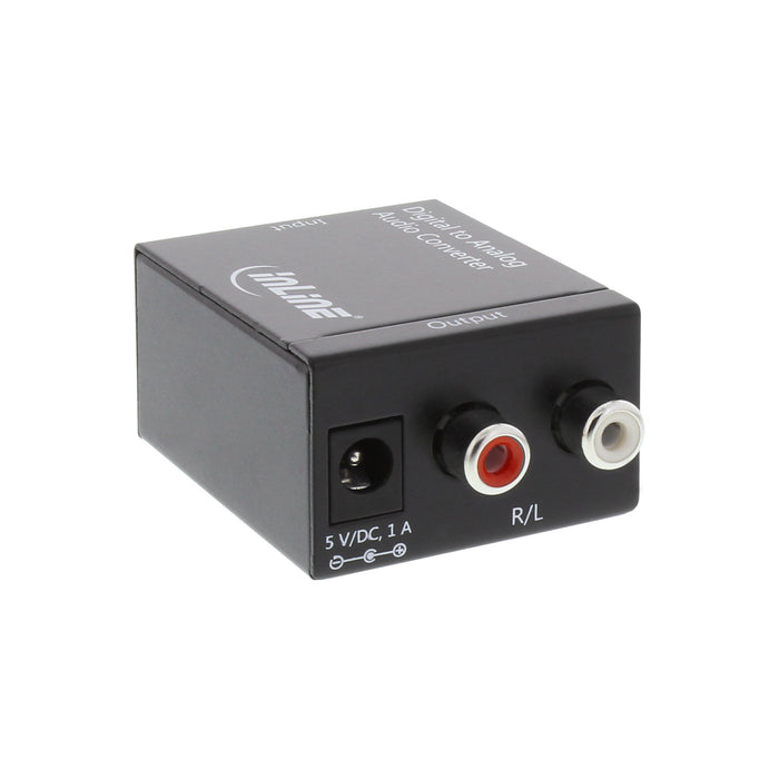 EAN 4043718207589 - InLine 65002 convertidor de audio Negro imagen 2
