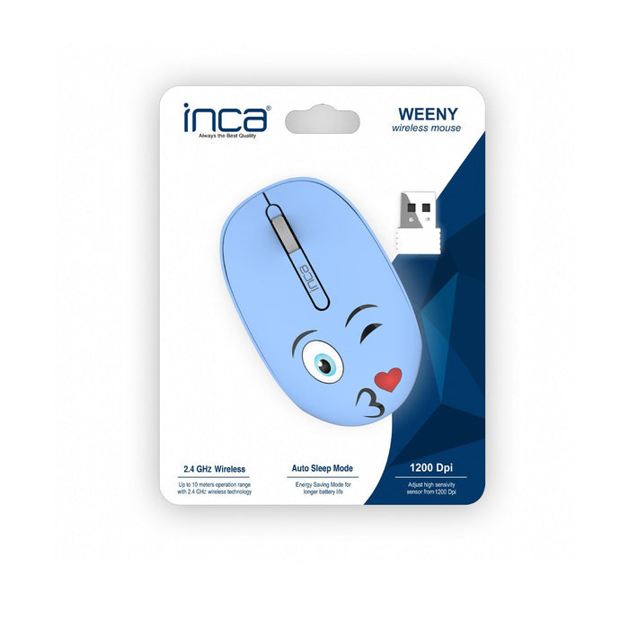 EAN 8681949015083 - Inca IWM-245RM ratón Juego Ambidextro RF inalámbrico Óptico 1200 DPI imagen 4