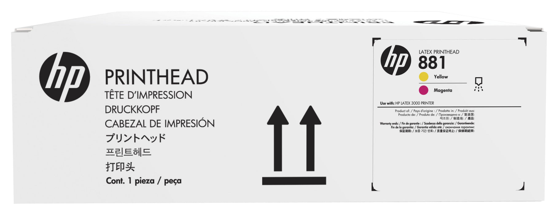EAN 887758106518 - HP 881 Yellow/Magenta Latex Printhead cabeza de impresora Inyección de tinta térmica imagen 3
