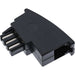 EAN 4043718073962 - InLine 69948B cambiador de género para cable RJ11 female RJ11 Negro imagen 1