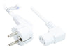 EAN 4014619168668 - Alcasa P0131-W030 cable de transmisión Blanco 3 m Enchufe tipo E+F C13 acoplador imagen 1