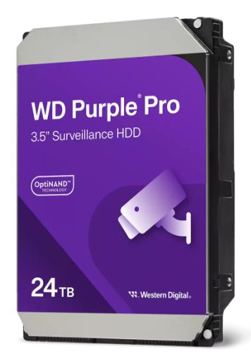 EAN 718037905488 - Western Digital Purple Pro WD241PURP disco duro interno 24 TB 7200 RPM 512 MB 3.5" SATA imagen 1