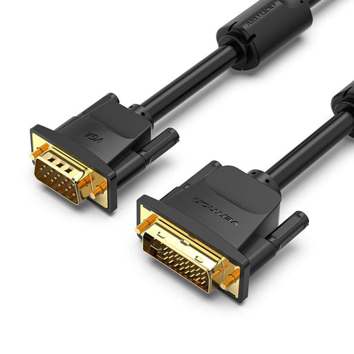 EAN 6922794732971 - Vention EACBH adaptador de cable de vídeo 2 m DVI VGA (D-Sub) Negro imagen 1