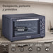 EAN 8426156019260 - Grunkel HR-48PROMAX horno 48 L 2200 W Negro, Acero imagen 9
