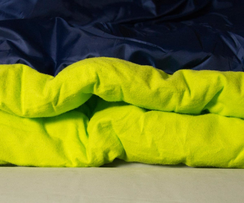EAN 3138522081591 - Coleman Heaton Peak 220 Adulto Saco de dormir rectangular Algodón, Poliéster Azul, Amarillo imagen 3