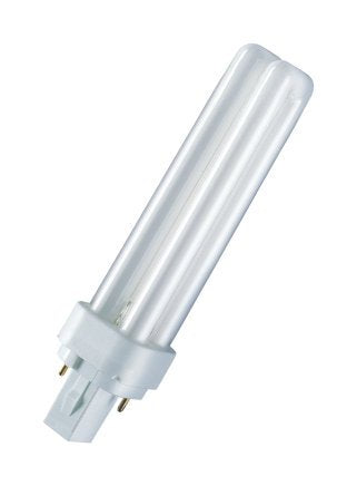 EAN 4050300008110 - Osram DULUX lámpara fluorescente 10 W G24d-1 Blanco cálido imagen 1