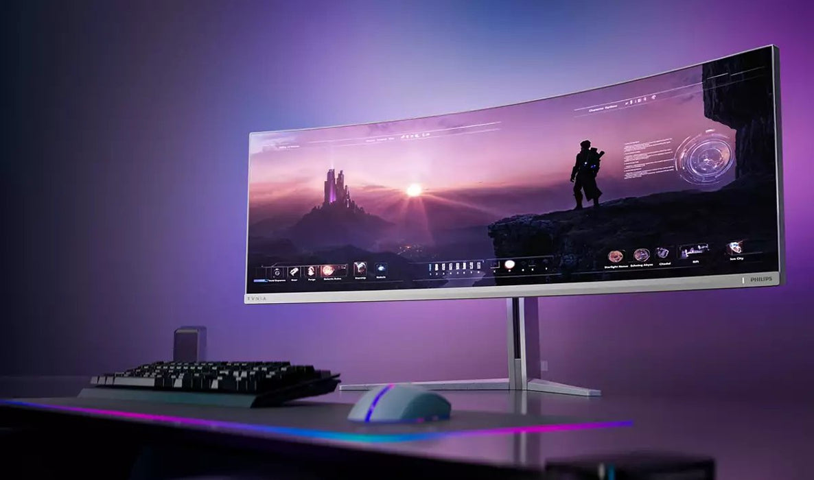 EAN 8712581801663 - Philips Evnia 8000 49M2C8900/00 pantalla para PC 124,2 cm (48.9") 5120 x 1440 Pixeles Dual QHD QD-OLED Bl imagen 20