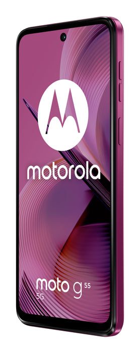 EAN 840023274879 - Motorola moto g55 5G 16,5 cm (6.49") SIM doble Android 14 USB Tipo C 8 GB 256 GB 5000 mAh Púrpura imagen 4