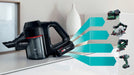 EAN 4242005307036 - Bosch BCS712XXL aspiradora de pie y escoba eléctrica Aspiradora escoba Batería Secar Sin bolsa 0,3 L Negr imagen 7