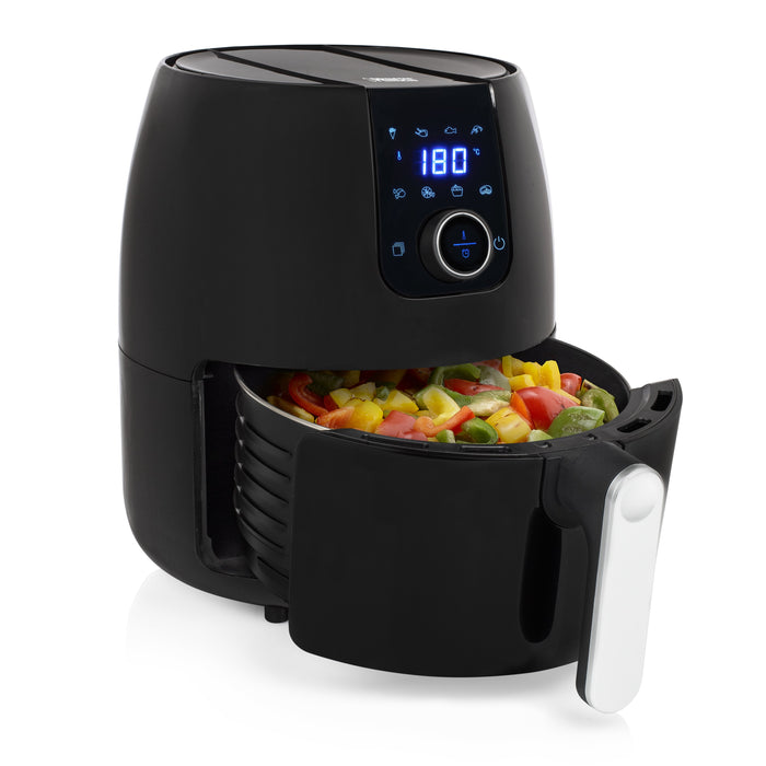 EAN 8713016076182 - Princess 182025 Sencillo 4,5 L Independiente 1500 W Freidora de aire caliente Negro imagen 3
