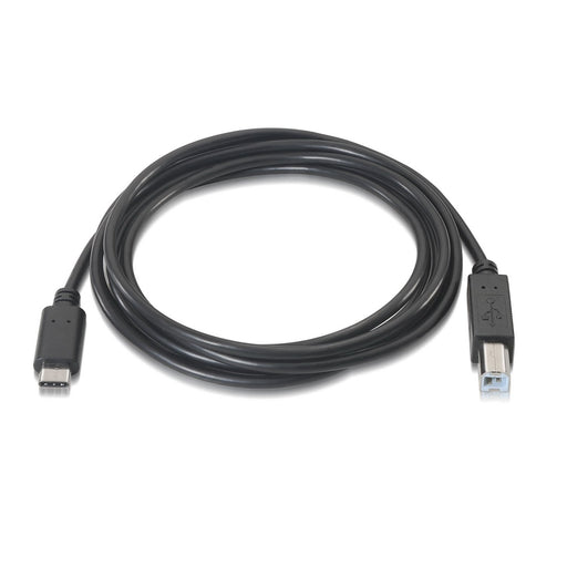 EAN 8436574700534 - AISENS A107-0054 cable USB USB 2.0 2 m USB C USB B Negro imagen 2