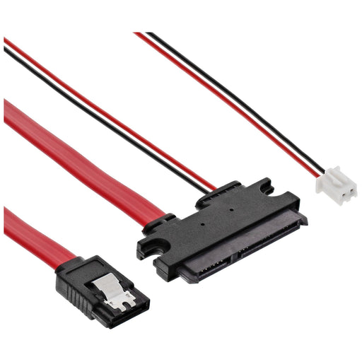 EAN 4043718249626 - InLine 29695B cable de SATA 0,35 m Rojo imagen 1