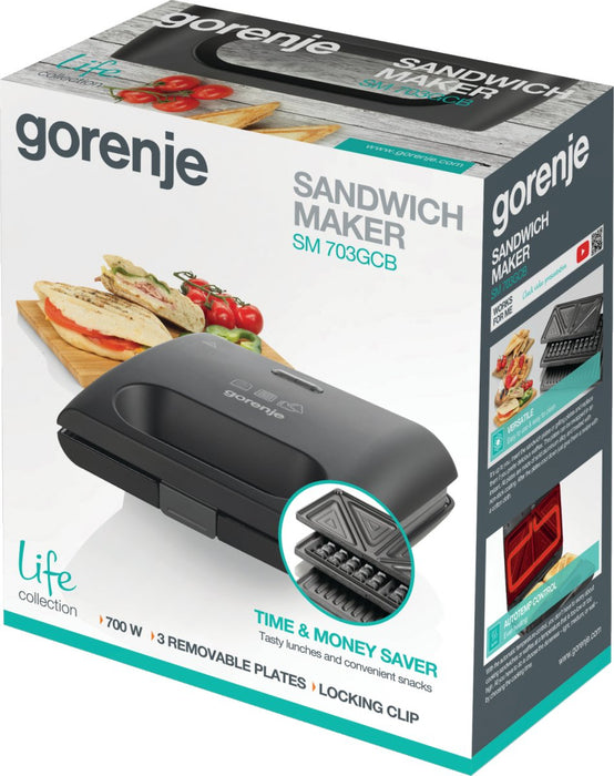 EAN 3838782657689 - Gorenje SM703GCB 700 W Negro imagen 5