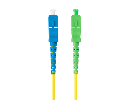 EAN 5901969430691 - Lanberg FO-SASU-SS21-0020-YE Cable de fibra óptica e InfiniBand 2 m SC Amarillo imagen 1