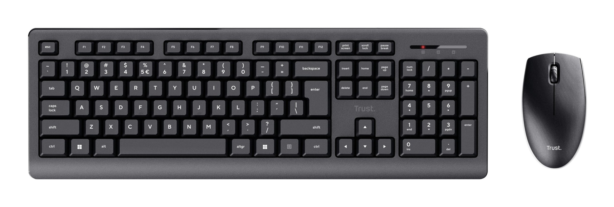 EAN 8713439254327 - Trust Primo teclado Ratón incluido Oficina RF inalámbrico QWERTZ Alemán Negro imagen 4
