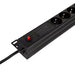 EAN 4052792068733 - LogiLink PDU7C02 unidad de distribución de energía (PDU) 7 salidas AC 1U Negro imagen 4