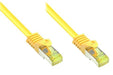 EAN 4014619324354 - Alcasa 8070R-003Y cable de red Amarillo 0,25 m Cat7 S/FTP (S-STP) imagen 1
