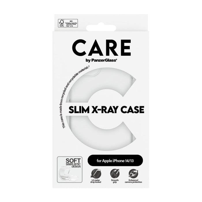 EAN 5715685012440 - PanzerGlass CARE™ by ® X-Ray Case iPhone 14 | 13 funda para teléfono móvil Transparente imagen 3