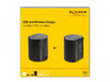 EAN 4043619414413 - DeLOCK 41441 cargador de dispositivo móvil Smartphone Negro Corriente alterna Cargador inalámbrico Carga  imagen 8