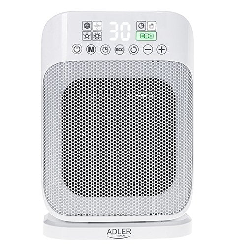 EAN 5903887805865 - Adler AD 7727 calefactor eléctrico Interior Blanco 1500 W Ventilador eléctrico imagen 2