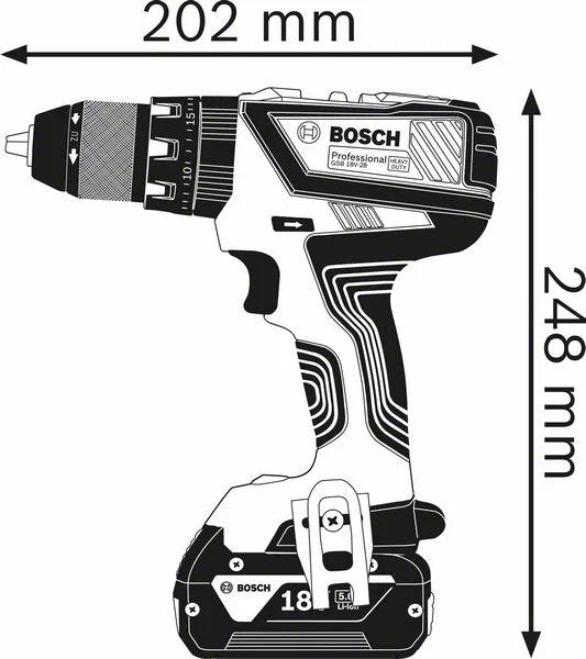 EAN 3165140895248 - Bosch Akku-Bohrschrauber 12 V Li-Ion 1300 RPM Negro, Azul, Rojo imagen 2